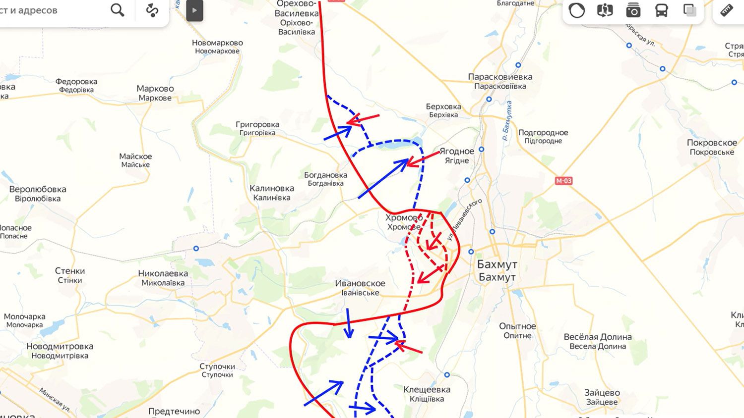 Карта военных действий сегодня на украине подоляка. Артемовское направление на карте. Карта боевых. Карта боевых действий на Украине район Артемовска. Карта наступления ВСУ.