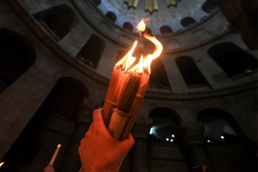 В Румынии деревянная церковь полностью сгорела из-за зажженной свечи